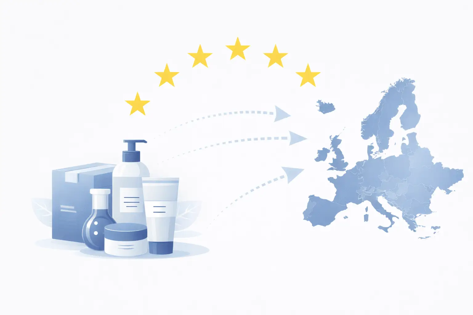 International cosmetic brands entering the EU and UK markets
